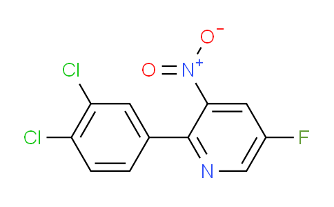AM36361 | 1361683-05-7 | 2-(3,4-Dichlorophenyl)-5-fluoro-3-nitropyridine