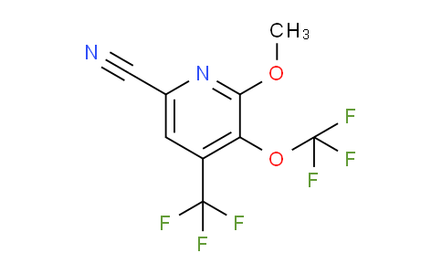 AM36383 | 1804822-60-3 | 6-Cyano-2-methoxy-3-(trifluoromethoxy)-4-(trifluoromethyl)pyridine