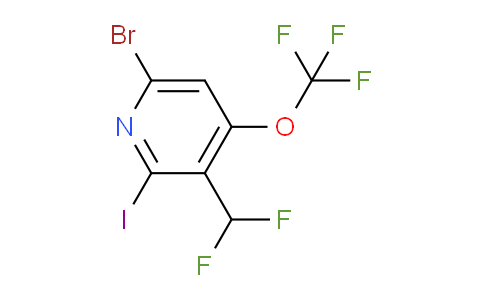AM36396 | 1803969-16-5 | 6-Bromo-3-(difluoromethyl)-2-iodo-4-(trifluoromethoxy)pyridine