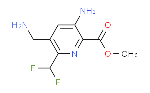 AM36412 | 1805373-55-0 | Methyl 3-amino-5-(aminomethyl)-6-(difluoromethyl)pyridine-2-carboxylate