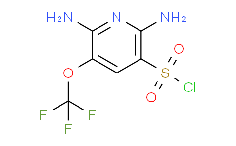 AM36431 | 1803984-09-9 | 2,6-Diamino-3-(trifluoromethoxy)pyridine-5-sulfonyl chloride
