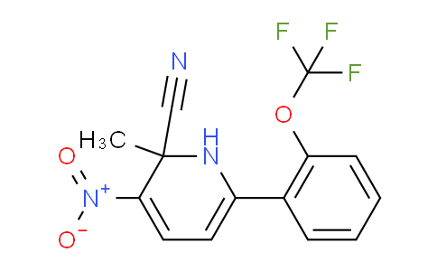 AM36436 | 1261880-39-0 | 2-Methyl-2-Cyano-3-nitro-6-(2-(trifluoromethoxy)phenyl)pyridine