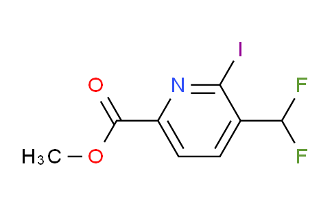AM36440 | 1805309-62-9 | Methyl 3-(difluoromethyl)-2-iodopyridine-6-carboxylate