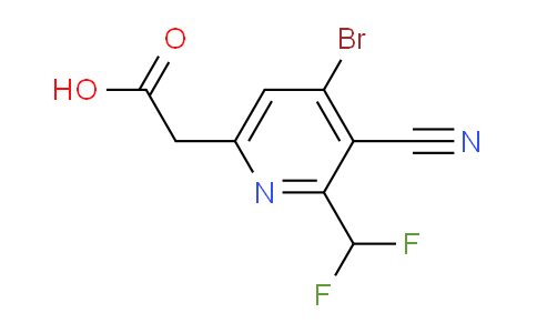 AM36447 | 1805432-75-0 | 4-Bromo-3-cyano-2-(difluoromethyl)pyridine-6-acetic acid