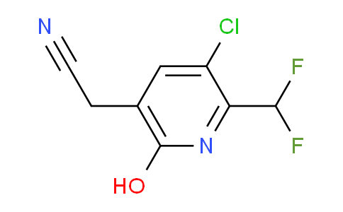 AM36449 | 1806869-15-7 | 3-Chloro-2-(difluoromethyl)-6-hydroxypyridine-5-acetonitrile