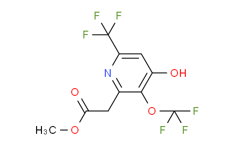 AM36450 | 1806745-22-1 | Methyl 4-hydroxy-3-(trifluoromethoxy)-6-(trifluoromethyl)pyridine-2-acetate