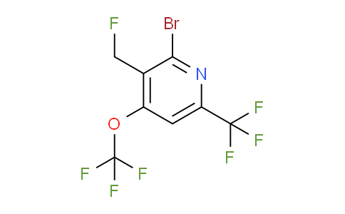 AM36452 | 1804450-89-2 | 2-Bromo-3-(fluoromethyl)-4-(trifluoromethoxy)-6-(trifluoromethyl)pyridine