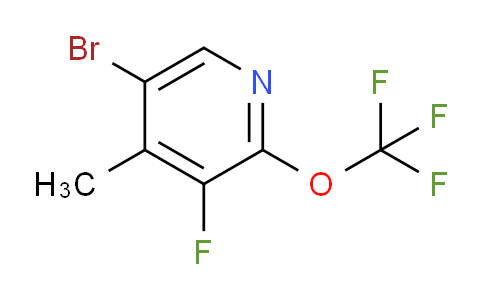 AM36456 | 1804396-50-6 | 5-Bromo-3-fluoro-4-methyl-2-(trifluoromethoxy)pyridine