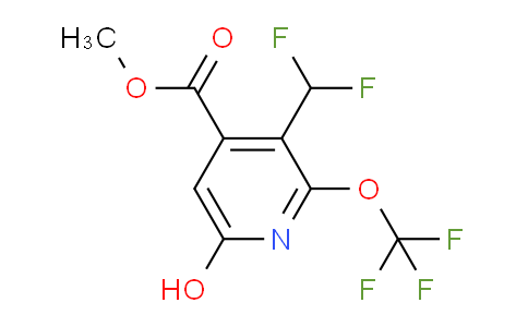 AM36461 | 1803962-24-4 | Methyl 3-(difluoromethyl)-6-hydroxy-2-(trifluoromethoxy)pyridine-4-carboxylate