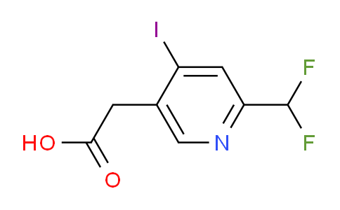 AM36463 | 1805043-98-4 | 2-(Difluoromethyl)-4-iodopyridine-5-acetic acid