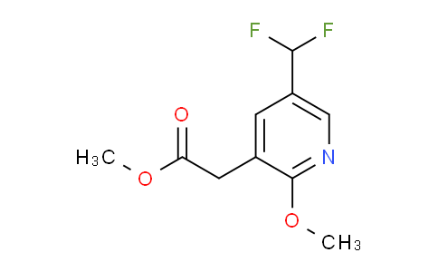 AM36470 | 1806060-52-5 | Methyl 5-(difluoromethyl)-2-methoxypyridine-3-acetate