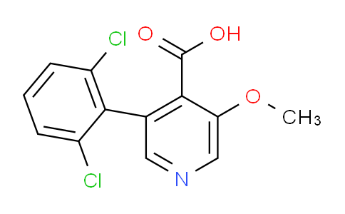 AM36471 | 1361674-25-0 | 3-(2,6-Dichlorophenyl)-5-methoxyisonicotinic acid