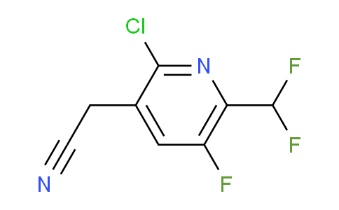 AM36475 | 1805384-36-4 | 2-Chloro-6-(difluoromethyl)-5-fluoropyridine-3-acetonitrile