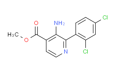 AM36476 | 1361830-02-5 | Methyl 3-amino-2-(2,4-dichlorophenyl)isonicotinate