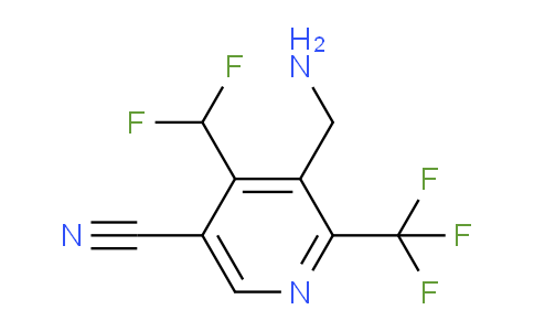 AM36480 | 1806852-96-9 | 3-(Aminomethyl)-5-cyano-4-(difluoromethyl)-2-(trifluoromethyl)pyridine
