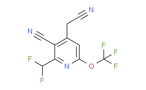 AM36486 | 1804314-61-1 | 3-Cyano-2-(difluoromethyl)-6-(trifluoromethoxy)pyridine-4-acetonitrile