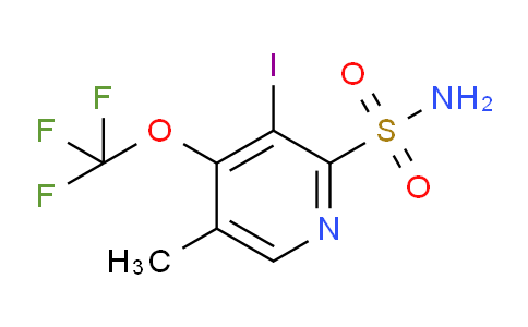 AM36487 | 1806191-71-8 | 3-Iodo-5-methyl-4-(trifluoromethoxy)pyridine-2-sulfonamide