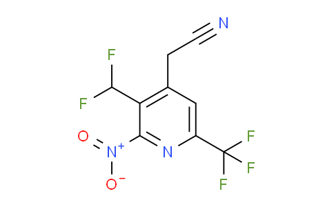 AM36490 | 1361891-28-2 | 3-(Difluoromethyl)-2-nitro-6-(trifluoromethyl)pyridine-4-acetonitrile