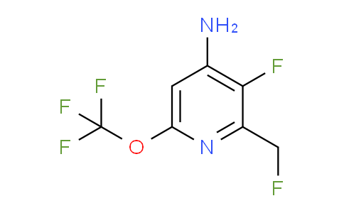AM36492 | 1805947-79-8 | 4-Amino-3-fluoro-2-(fluoromethyl)-6-(trifluoromethoxy)pyridine