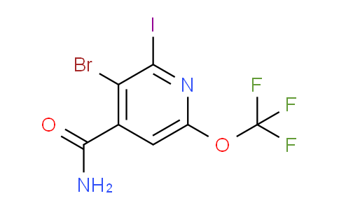 AM36497 | 1804583-05-8 | 3-Bromo-2-iodo-6-(trifluoromethoxy)pyridine-4-carboxamide