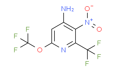 AM36505 | 1804605-20-6 | 4-Amino-3-nitro-6-(trifluoromethoxy)-2-(trifluoromethyl)pyridine