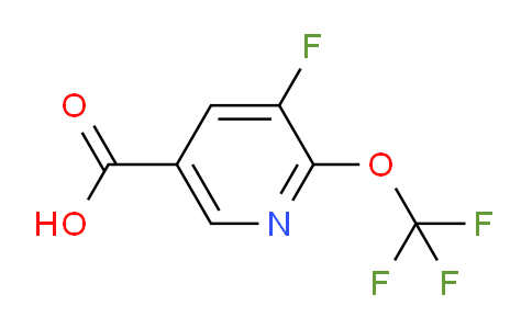 AM36508 | 1804294-78-7 | 3-Fluoro-2-(trifluoromethoxy)pyridine-5-carboxylic acid