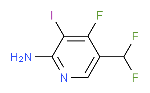 AM36512 | 1805215-51-3 | 2-Amino-5-(difluoromethyl)-4-fluoro-3-iodopyridine