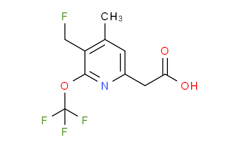 AM36517 | 1361735-78-5 | 3-(Fluoromethyl)-4-methyl-2-(trifluoromethoxy)pyridine-6-acetic acid