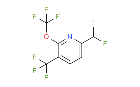 AM36521 | 1804766-69-5 | 6-(Difluoromethyl)-4-iodo-2-(trifluoromethoxy)-3-(trifluoromethyl)pyridine