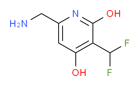 6-(Aminomethyl)-3-(difluoromethyl)-2,4-dihydroxypyridine