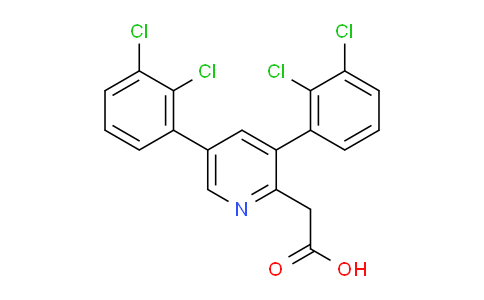 AM36540 | 1361841-83-9 | 3,5-Bis(2,3-dichlorophenyl)pyridine-2-acetic acid