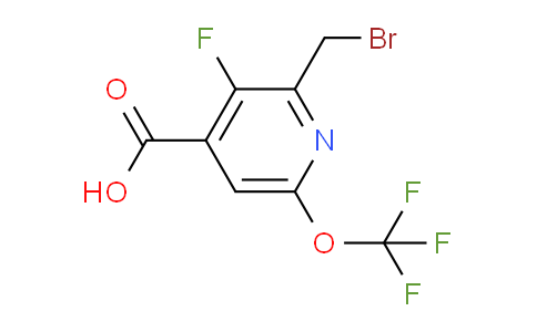 AM36544 | 1804754-83-3 | 2-(Bromomethyl)-3-fluoro-6-(trifluoromethoxy)pyridine-4-carboxylic acid