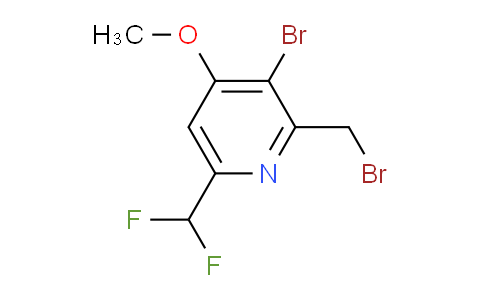 AM36550 | 1805421-55-9 | 3-Bromo-2-(bromomethyl)-6-(difluoromethyl)-4-methoxypyridine