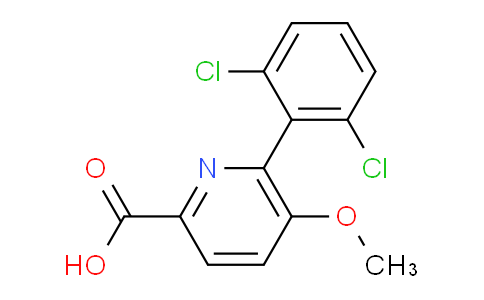 AM36567 | 1361518-28-6 | 6-(2,6-Dichlorophenyl)-5-methoxypicolinic acid