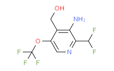 AM36577 | 1806001-80-8 | 3-Amino-2-(difluoromethyl)-5-(trifluoromethoxy)pyridine-4-methanol