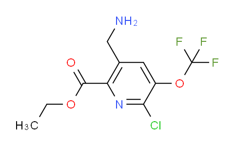 AM36579 | 1804556-11-3 | Ethyl 5-(aminomethyl)-2-chloro-3-(trifluoromethoxy)pyridine-6-carboxylate
