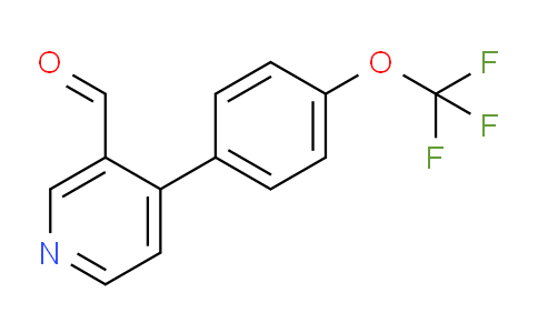 AM36589 | 1261746-37-5 | 4-(4-(Trifluoromethoxy)phenyl)nicotinaldehyde