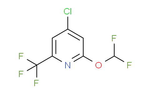AM36591 | 1805501-49-8 | 4-Chloro-2-difluoromethoxy-6-(trifluoromethyl)pyridine