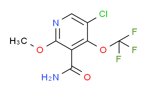 5-Chloro-2-methoxy-4-(trifluoromethoxy)pyridine-3-carboxamide