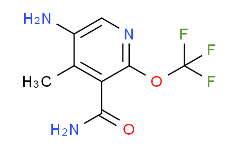 5-Amino-4-methyl-2-(trifluoromethoxy)pyridine-3-carboxamide