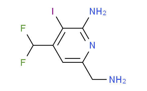 AM36620 | 1806813-74-0 | 2-Amino-6-(aminomethyl)-4-(difluoromethyl)-3-iodopyridine