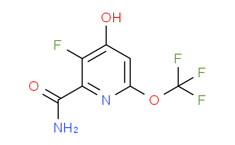 AM36621 | 1804814-30-9 | 3-Fluoro-4-hydroxy-6-(trifluoromethoxy)pyridine-2-carboxamide