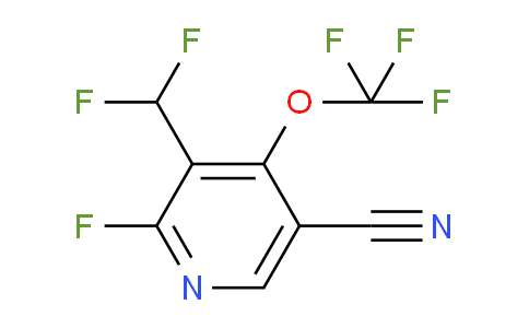 AM36632 | 1806181-71-4 | 5-Cyano-3-(difluoromethyl)-2-fluoro-4-(trifluoromethoxy)pyridine
