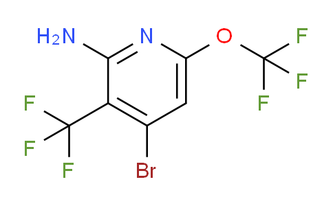 AM36639 | 1805932-32-4 | 2-Amino-4-bromo-6-(trifluoromethoxy)-3-(trifluoromethyl)pyridine