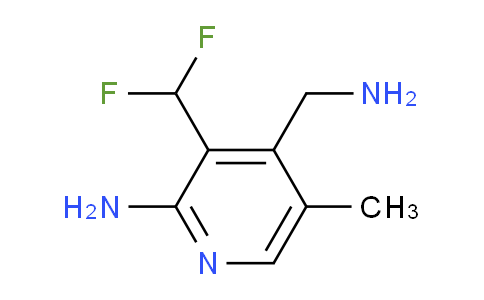 2-Amino-4-(aminomethyl)-3-(difluoromethyl)-5-methylpyridine