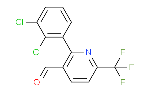 2-(2,3-Dichlorophenyl)-6-(trifluoromethyl)nicotinaldehyde