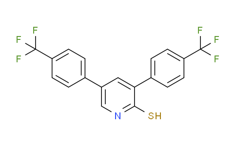 3,5-Bis(4-(trifluoromethyl)phenyl)-2-mercaptopyridine