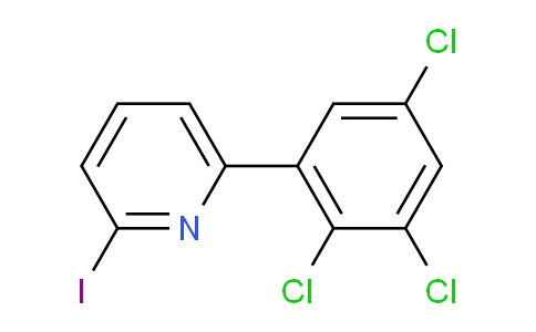 2-Iodo-6-(2,3,5-trichlorophenyl)pyridine