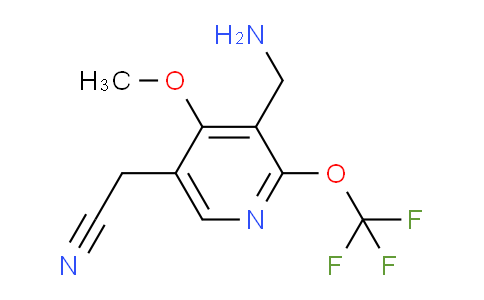 AM36652 | 1804924-58-0 | 3-(Aminomethyl)-4-methoxy-2-(trifluoromethoxy)pyridine-5-acetonitrile
