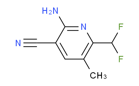 AM36654 | 1806840-62-9 | 2-Amino-3-cyano-6-(difluoromethyl)-5-methylpyridine